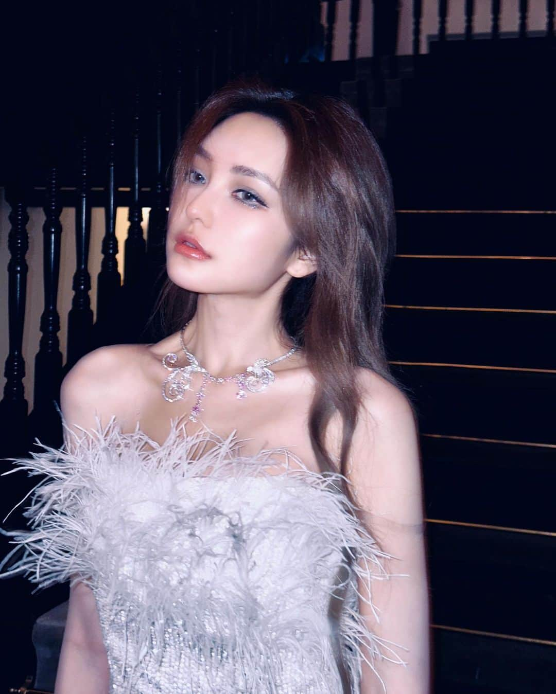 Grace Chowさんのインスタグラム写真 - (Grace ChowInstagram)「💎night out with @revolve  dress：Retrofete  👠：Rene Caovilla jewels：Van Cleef Arpels」11月19日 21時12分 - gracechowwwww