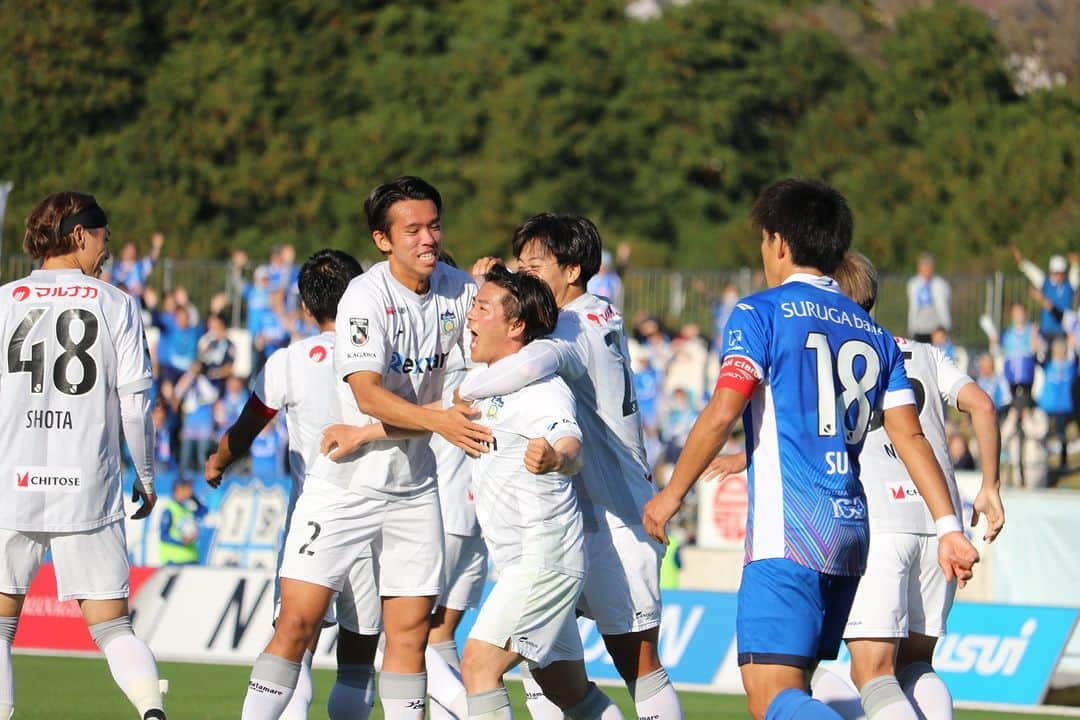 カマタマーレ讃岐のインスタグラム：「🏆11/19沼津戦  Game photos 📸  #カマタマーレ讃岐 #ALLFORSANUKI  🎟️11/26ホーム松本戦チケットは 公式HPで発売中！」