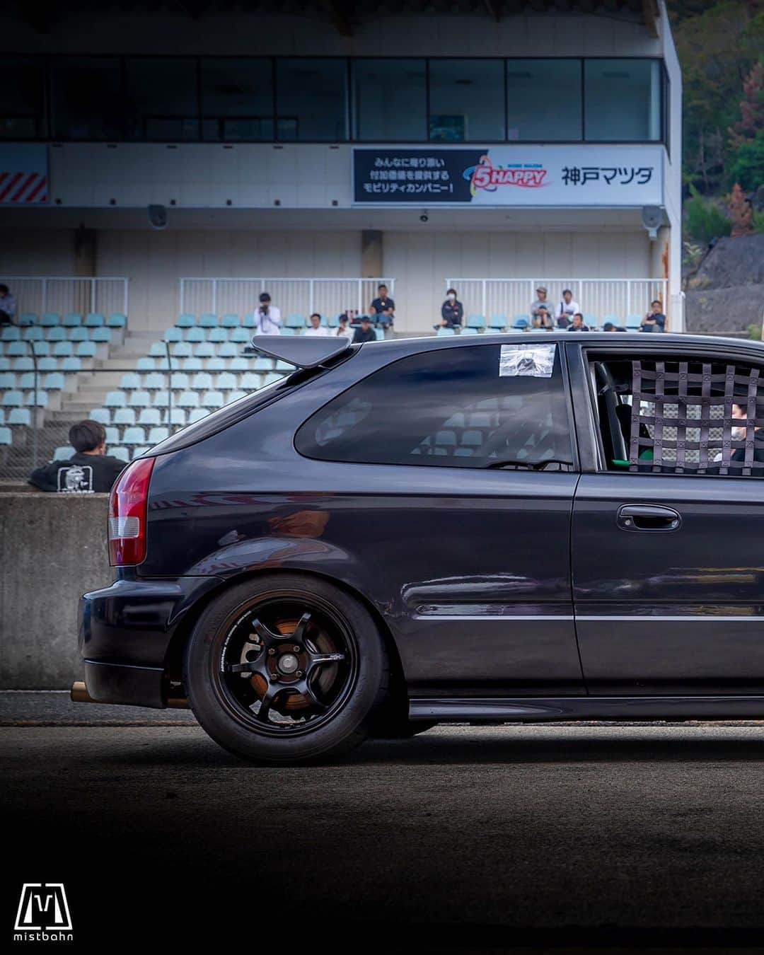 mistbahnさんのインスタグラム写真 - (mistbahnInstagram)「_ GARBAGE. TOP FUEL Honda EK9 CIVIC Type R _ 🚗: @shu_ek9 📷: @mistbahn _ Shot on Oct-15 2023 🏁 "Circuit Festa ( @circuit_festa_west_japan )" "HONDA ONE MAKE RACE". Central Circuit (Hyogo Japan) _ JP) 2023年10月15日、セントラルサーキットで開催された「サーキットフェスタ ( @circuit_festa_west_japan )」内の「ホンダ・ワンメイク・レース」で撮影。 _ #circuitfesta #circuitfesta2023 #サーキットフェスタ #サーキットフェスタ2023 #hondaonemakerace #ホンダワンメイク #ホンダワンメイクレース #centralcircuit #セントラルサーキット #garbage #topfuel #トップフューエル #civic #hondacivic #ホンダシビック #シビック #ek9 #ekcivic #ek #bseries #b18 #kanjo #kanjoracer #kanjozoku #kanjostyle #timeattack #timeattackjapan #hondasontrack #advan」11月19日 21時26分 - mistbahn