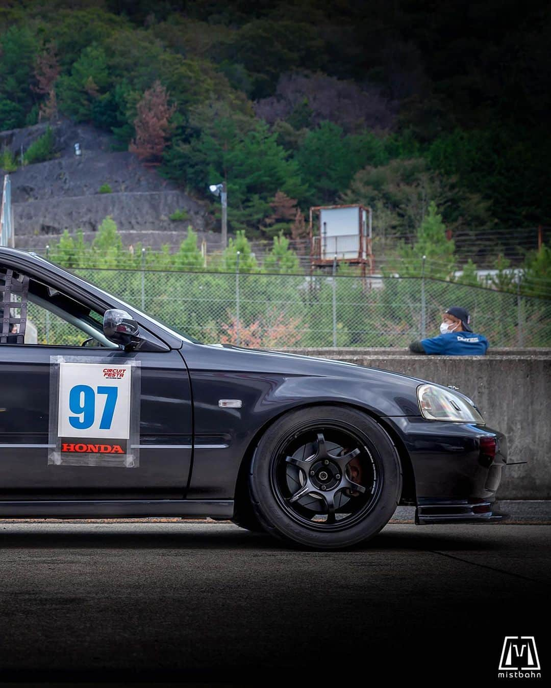 mistbahnさんのインスタグラム写真 - (mistbahnInstagram)「_ GARBAGE. TOP FUEL Honda EK9 CIVIC Type R _ 🚗: @shu_ek9 📷: @mistbahn _ Shot on Oct-15 2023 🏁 "Circuit Festa ( @circuit_festa_west_japan )" "HONDA ONE MAKE RACE". Central Circuit (Hyogo Japan) _ JP) 2023年10月15日、セントラルサーキットで開催された「サーキットフェスタ ( @circuit_festa_west_japan )」内の「ホンダ・ワンメイク・レース」で撮影。 _ #circuitfesta #circuitfesta2023 #サーキットフェスタ #サーキットフェスタ2023 #hondaonemakerace #ホンダワンメイク #ホンダワンメイクレース #centralcircuit #セントラルサーキット #garbage #topfuel #トップフューエル #civic #hondacivic #ホンダシビック #シビック #ek9 #ekcivic #ek #bseries #b18 #kanjo #kanjoracer #kanjozoku #kanjostyle #timeattack #timeattackjapan #hondasontrack #advan」11月19日 21時26分 - mistbahn