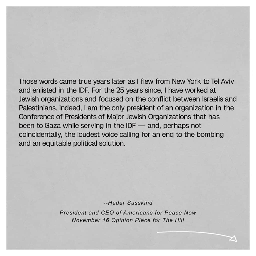 マンディ・パティンキンさんのインスタグラム写真 - (マンディ・パティンキンInstagram)「Grateful for the words of my friend Hadar Susskind in his op ed piece for The Hill. If they resonate for you as they did for me, please take action and call for a ceasefire by following the link in our bio.」11月19日 12時28分 - mandypatinkin