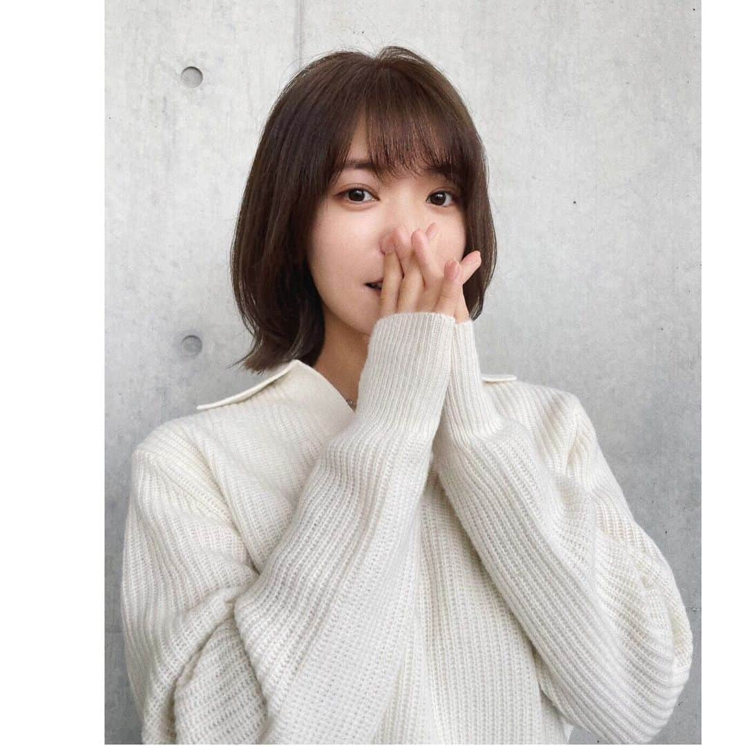 美山加恋さんのインスタグラム写真 - (美山加恋Instagram)「先日10cmくらい？ばっさりと髪を切りまして  めちゃくちゃすっきり まいこさん @maiko618 今回もありがとうございました🫧♡」11月19日 12時36分 - miyamakaren