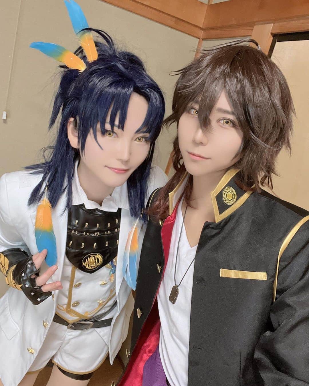 柳丸さんのインスタグラム写真 - (柳丸Instagram)「伊達組☺️ #コスプレ #コスプレ撮影 #コスプレイヤー #コスプレ写真 #花 ...