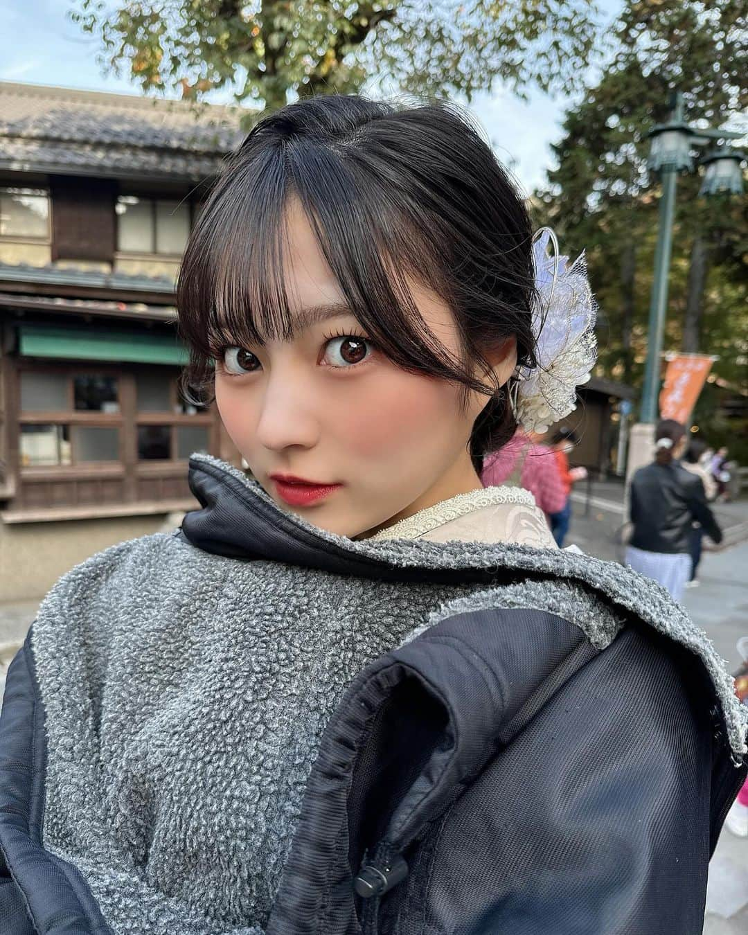 宇咲のインスタグラム：「撮影だった日…♡なんだと思う？ . . . #Japanese #japanesegirl #girl #宇咲 #ババババンビ #宇咲ちゃん #宇咲 #撮影 #ヘアアレンジ #03 #大学生 #アイドル #idol」