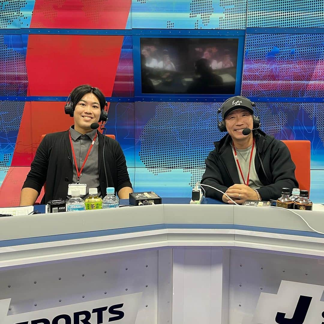 多村仁志さんのインスタグラム写真 - (多村仁志Instagram)「. 今シーズン最後の野球解説のお仕事は  JSPORTSにてアジアプロ野球チャンピオンシップ2023 チャイニーズ・タイペイvsオーストラリア 3位決定戦  最後はチャイニーズ・タイペイがサヨナラ勝ちで3位となった試合を北野文啓さんと共に収録しました。  #JSPORTS #アジアプロ野球チャンピオンシップ2023 #asiaprofessionalbaseballchampionship2023」11月19日 15時35分 - hit_tamu