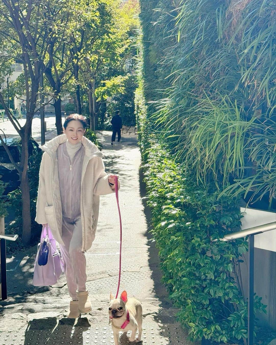 川原亜矢子さんのインスタグラム写真 - (川原亜矢子Instagram)「深まる秋🍁 #tokyo #frenchbulldog #autumn #jazz #keikolee #kimono #フレンチブルドッグ #フレブル #ジャズ #ケイコリー #着物」11月19日 15時52分 - ayakokawahara