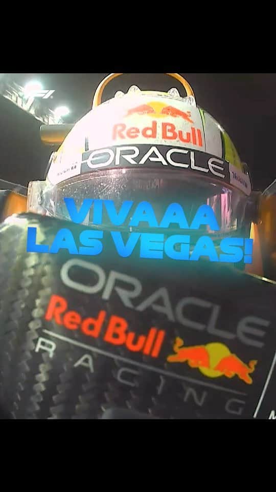 マックス・フェルスタッペンのインスタグラム：「Viva Max Vegas 🥳  Max Verstappen was in a singing mood as he crossed the line for the win at the #LasVegasGP 🎶  #F1 #Formula1」