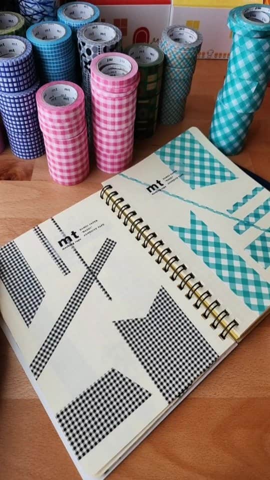 mizutamaのインスタグラム：「11/19 mt 計り売りテープが届いたよ  #計り売りマステ  #マスキングテープ」