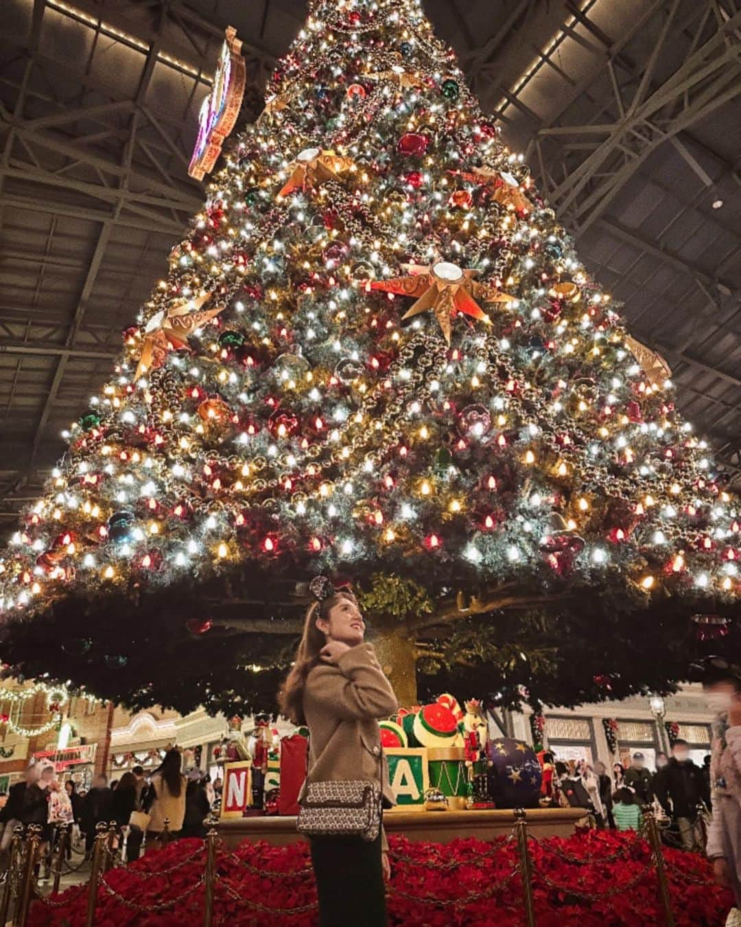 ティファニー春香さんのインスタグラム写真 - (ティファニー春香Instagram)「.  一足先にクリスマス気分を味わいに、 姉ファミリーたちと夢の国へ🎅🏻🎄  ホリデー一色の煌びやかな園内🎠✨ 楽しそうにはしゃぐ甥っ子たちに癒されながら 丸１日、目一杯遊びました🧸♥️  また皆で行きたいな！🫶🏻  #christmas #christmastree #クリスマス」11月19日 17時28分 - tiffanyharuka