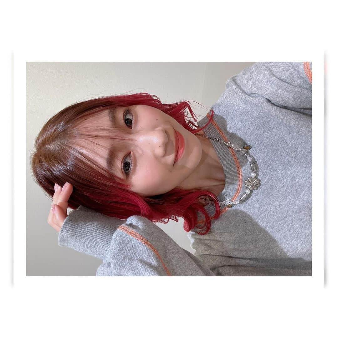 稲葉るりさんのインスタグラム写真 - (稲葉るりInstagram)「❤️‍🔥❤️‍🔥❤️‍🔥  #hair #ヘア　#color #カラー　#haircolor #ヘアカラー　#美容院　#mslash」11月19日 20時00分 - make_up_yuka