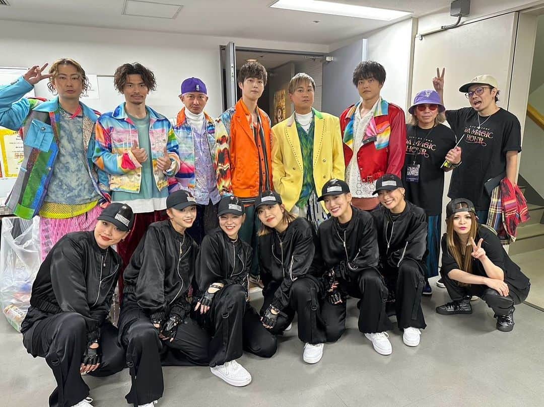 ISSA のインスタグラム：「「LIVE DA PUMP DA MAGIC HOUR」2023の想い出写真その４✨  #livedapumpdamagichour  #dapump  #dpc  #2023の想い出写真  #感謝」