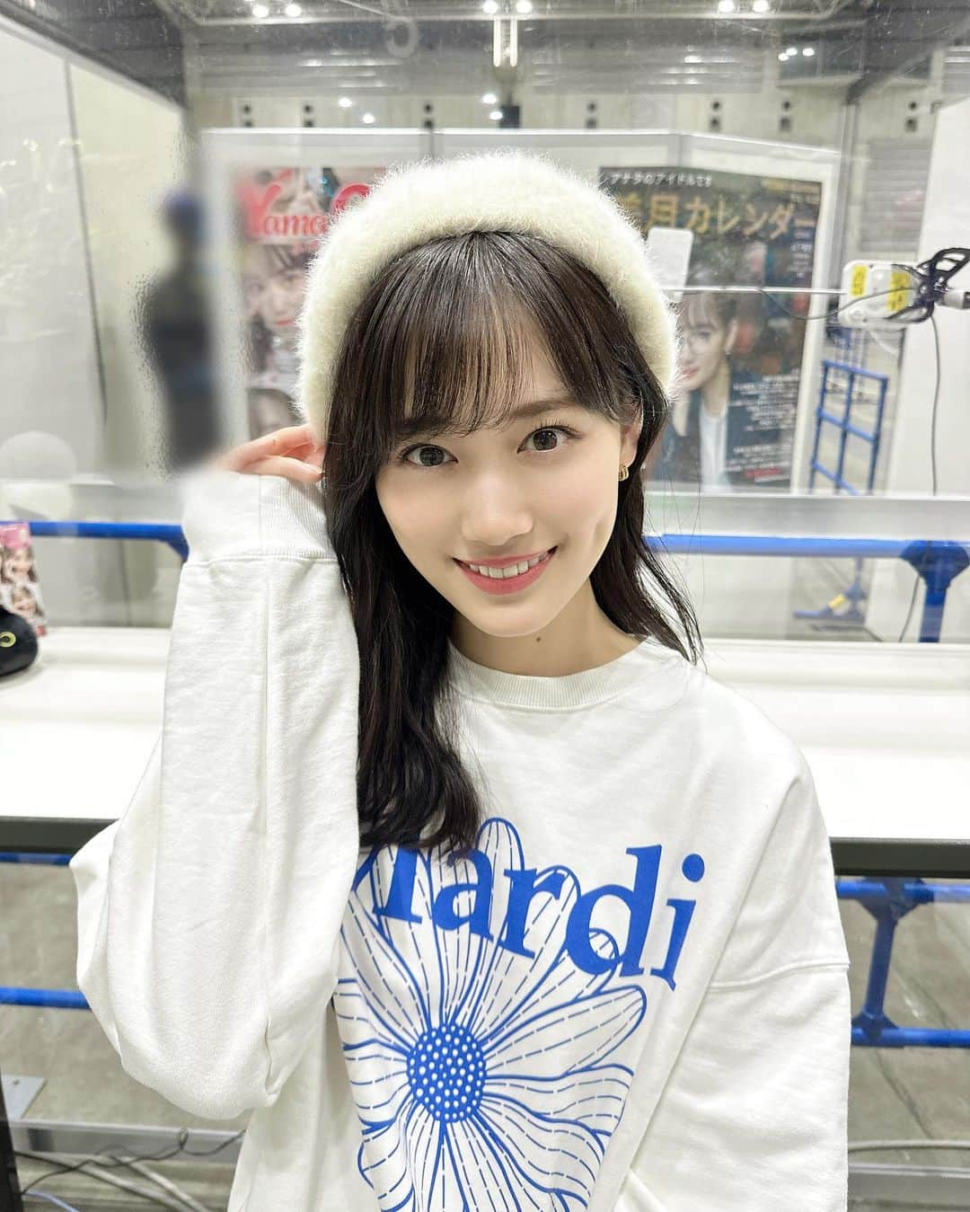 山下美月のインスタグラム：「リアルミーグリでした～ 今日も沢山の方が会いに来てくれてうれしかったです！  ありがとうございました！」