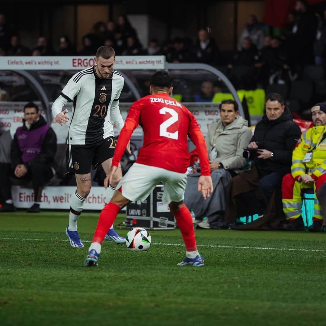 サッカー ドイツ代表チームさんのインスタグラム写真 - (サッカー ドイツ代表チームInstagram)「DEBÜT! 🇩🇪  #dfbteam #GERTUR 📸 DFB/Philipp Reinhard」11月19日 19時00分 - dfb_team