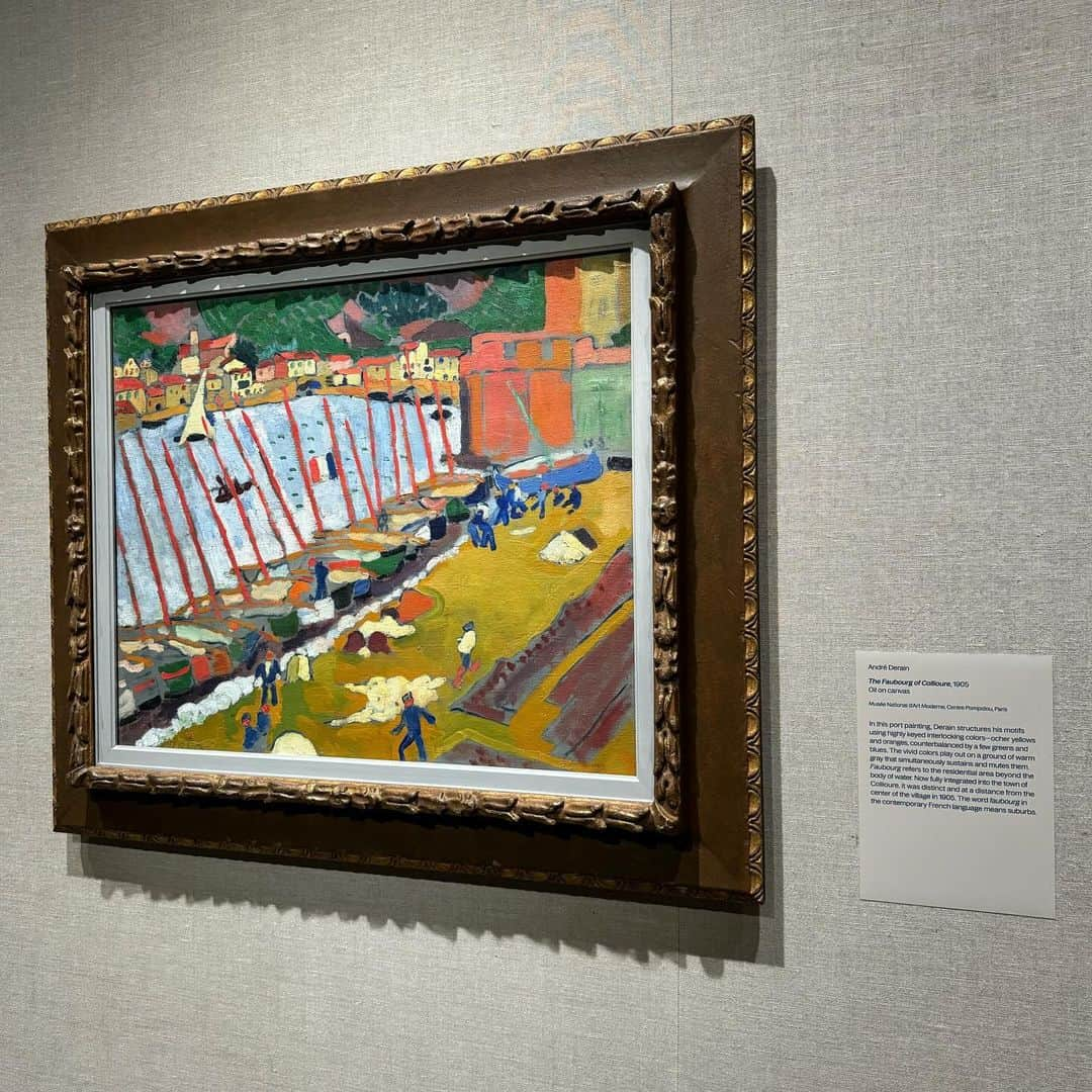 岡田育さんのインスタグラム写真 - (岡田育Instagram)「#vertigoofcolor  #henrimatisse #andrederain  #metmuseum @metmuseum」11月19日 19時16分 - okadaic