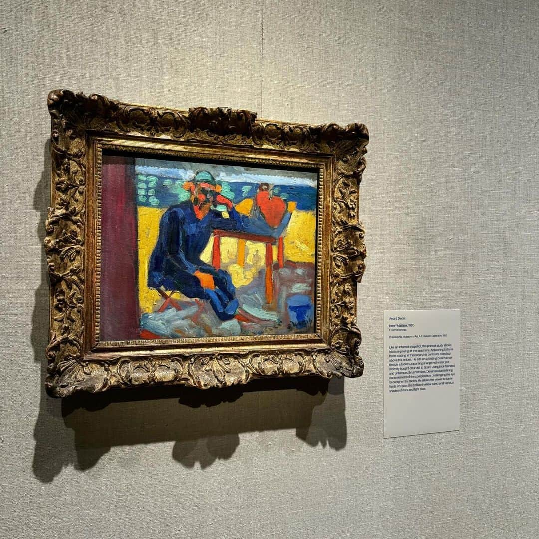 岡田育さんのインスタグラム写真 - (岡田育Instagram)「#vertigoofcolor  #henrimatisse #andrederain  #metmuseum @metmuseum」11月19日 19時16分 - okadaic