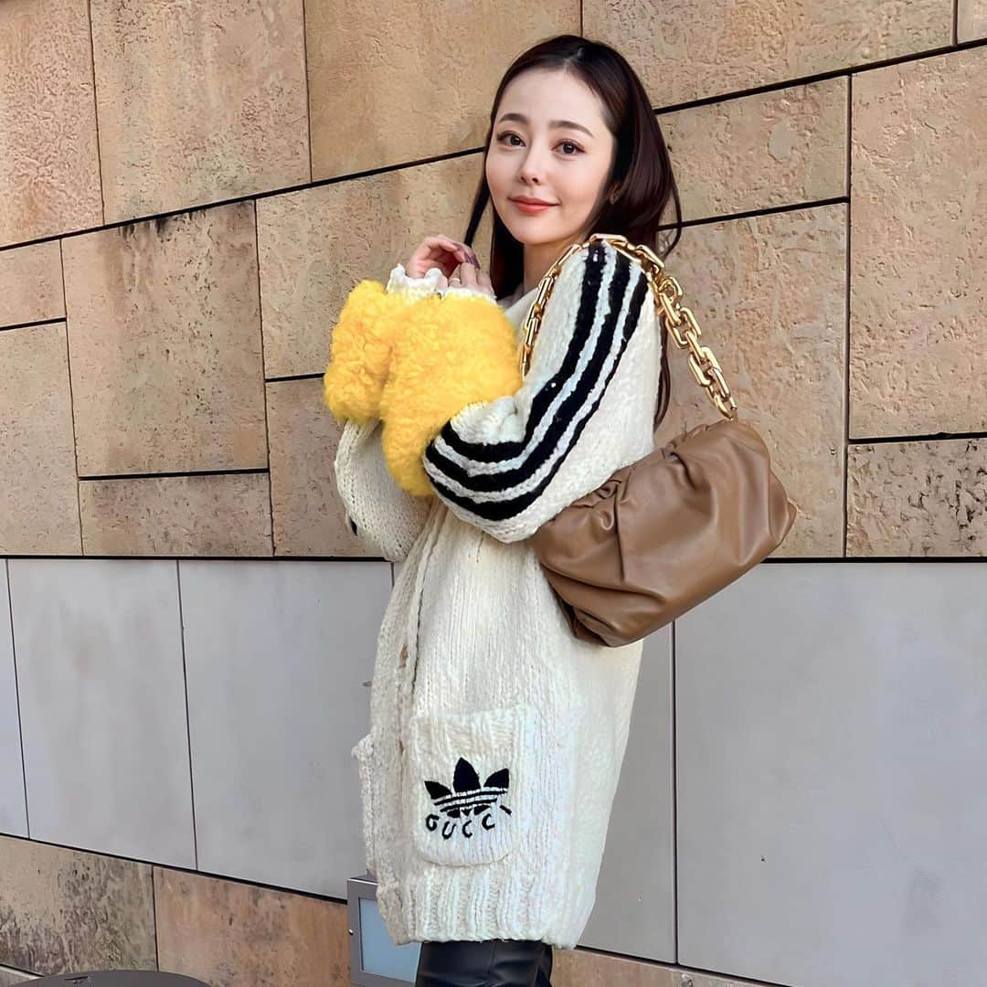 fuka3のインスタグラム：「💛 @gucci @adidasoriginals . #gucciadidas #gucci #adidas #adidasoriginals #japan#japanese . #グッチアディダス」