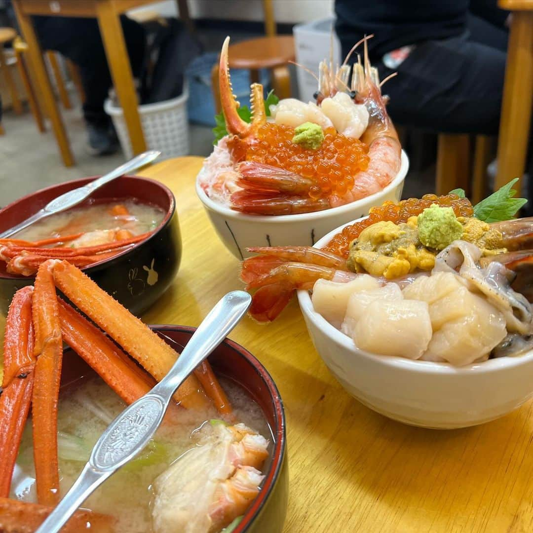 白川蘭珠さんのインスタグラム写真 - (白川蘭珠Instagram)「.  北海道幸せ旅すぎる🫣🍚」11月19日 19時34分 - ranju_nishihara