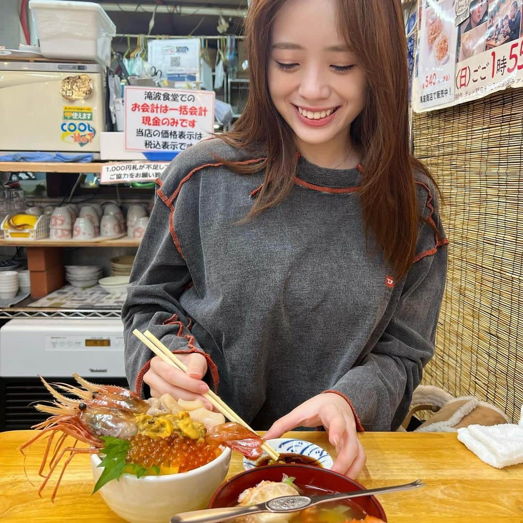 白川蘭珠さんのインスタグラム写真 - (白川蘭珠Instagram)「.  北海道幸せ旅すぎる🫣🍚」11月19日 19時34分 - ranju_nishihara