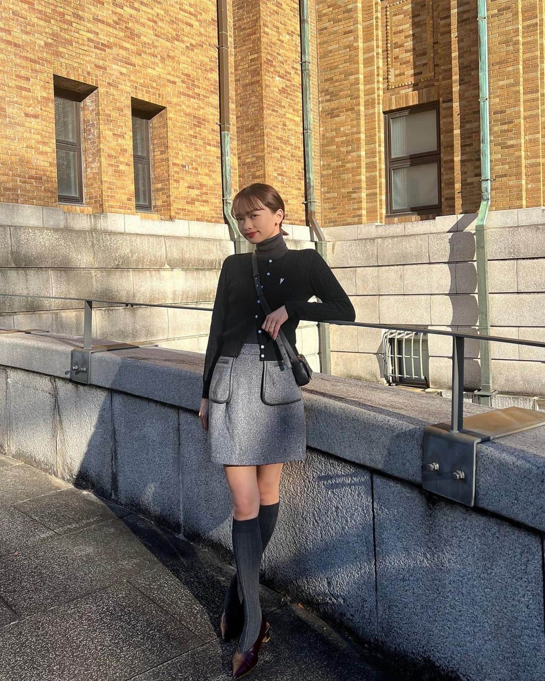 zussaさんのインスタグラム写真 - (zussaInstagram)「today's 🫶週末デート服。次は、12月に会いましょう。 @_herope」11月19日 19時33分 - niwatorigoya