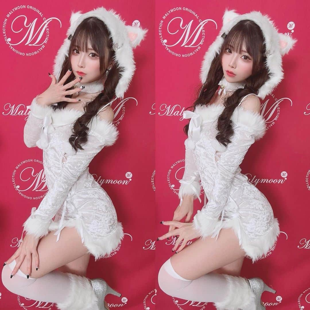 倉坂くるるのインスタグラム：「#Malymoon撮影会 ご参加ありがとうございました！  楽しい時間であっという間だったね 写真ちょこちょこあげていきます🐾  3部のまっしろもこもこ衣装 これお気に入り♡  #コスプレ #コスプレイヤー #cosplay #cosplayer #cosplaygirl #japanesegirl  #角色扮演 #自撮り女子 #costume #coser」