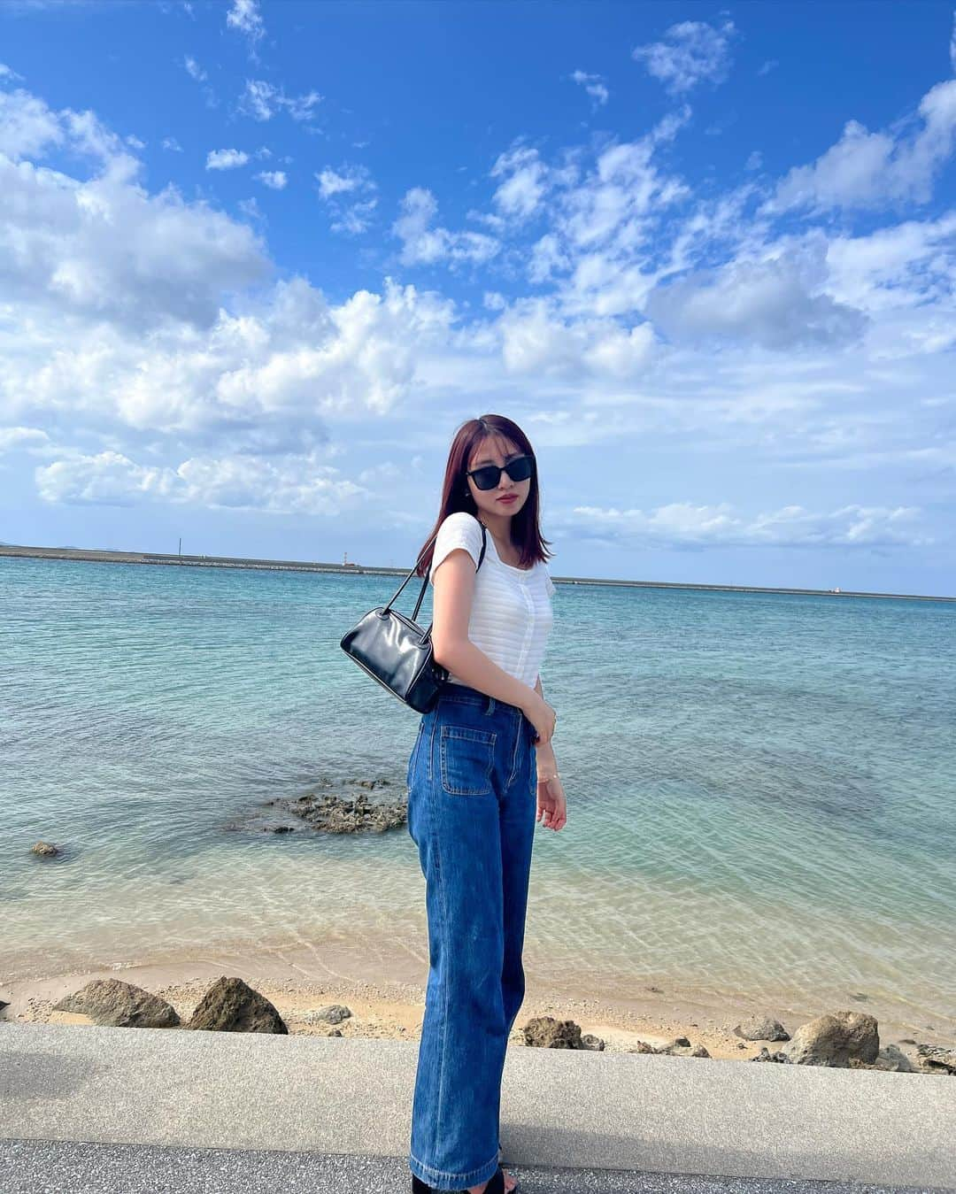 青島妃菜さんのインスタグラム写真 - (青島妃菜Instagram)「はじめましての沖縄本島🌺」11月19日 19時43分 - hina1226_01