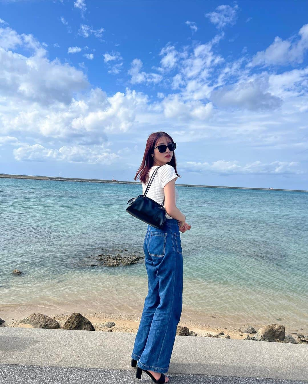 青島妃菜さんのインスタグラム写真 - (青島妃菜Instagram)「はじめましての沖縄本島🌺」11月19日 19時43分 - hina1226_01