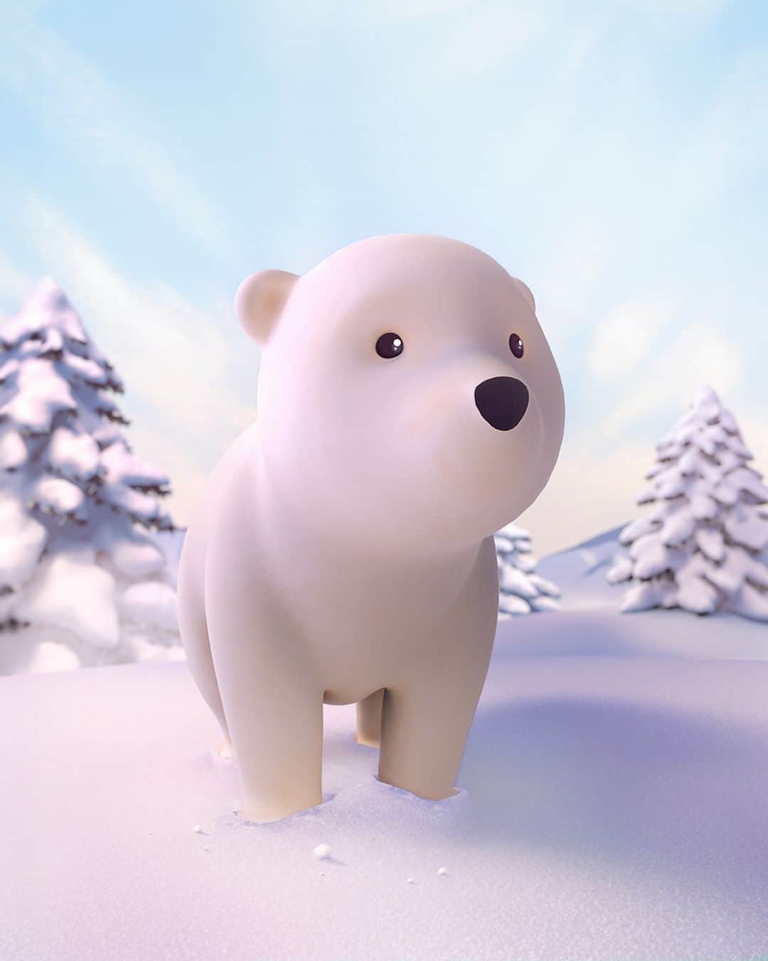ショパールのインスタグラム：「Tick-tock, tick-tock.  The time has come for a new magical season!  #Chopard #ChopardFairytale #ArtyTheBear #HolidaySeason」