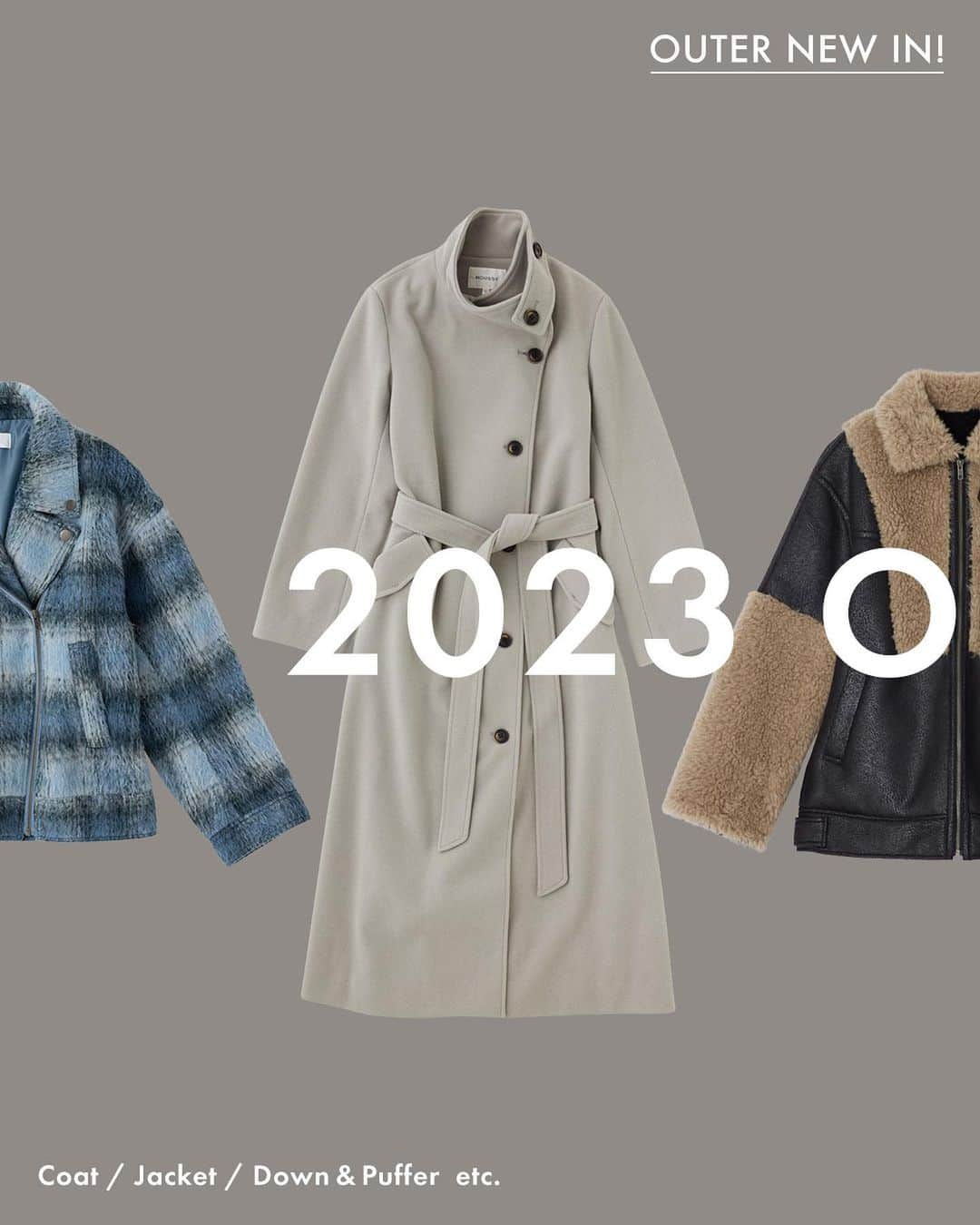 SHEL'TTER WEB STOREのインスタグラム：「2023 OUTER COLLECTION ━━━━━━━━━━━━━━━━ いよいよ冬本番！ SHEL’TTER WEBSTOTREにてアウターコレクション開催中。  トレンドのボアアウターやきれいめロングコート、暖かなダウン&パッファーも。 人気ブランドの新作アウターをまとめてご紹介！  詳細はプロフィールのサイトURLよりチェック✔️ ━━━━━━━━━━━━━━━━ #SHELTTERWEBSTORE #SWS #outer #jacket #coat #アウター #ジャケット #コート #ダウン #ダウンジャケット #ダウンベスト #ブルゾン #ロングコート #クロップド丈 #ボア #ファー #レザージャケット #ライダース」