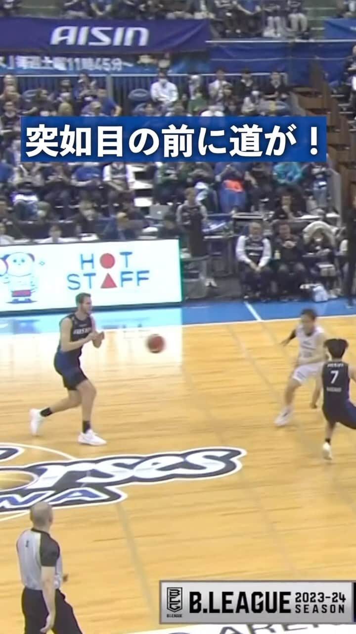 シーホース三河のインスタグラム：「みんなも騙されたかな？ #ジェイク・レイマン #シーホース三河 #Bリーグ #バスケ」