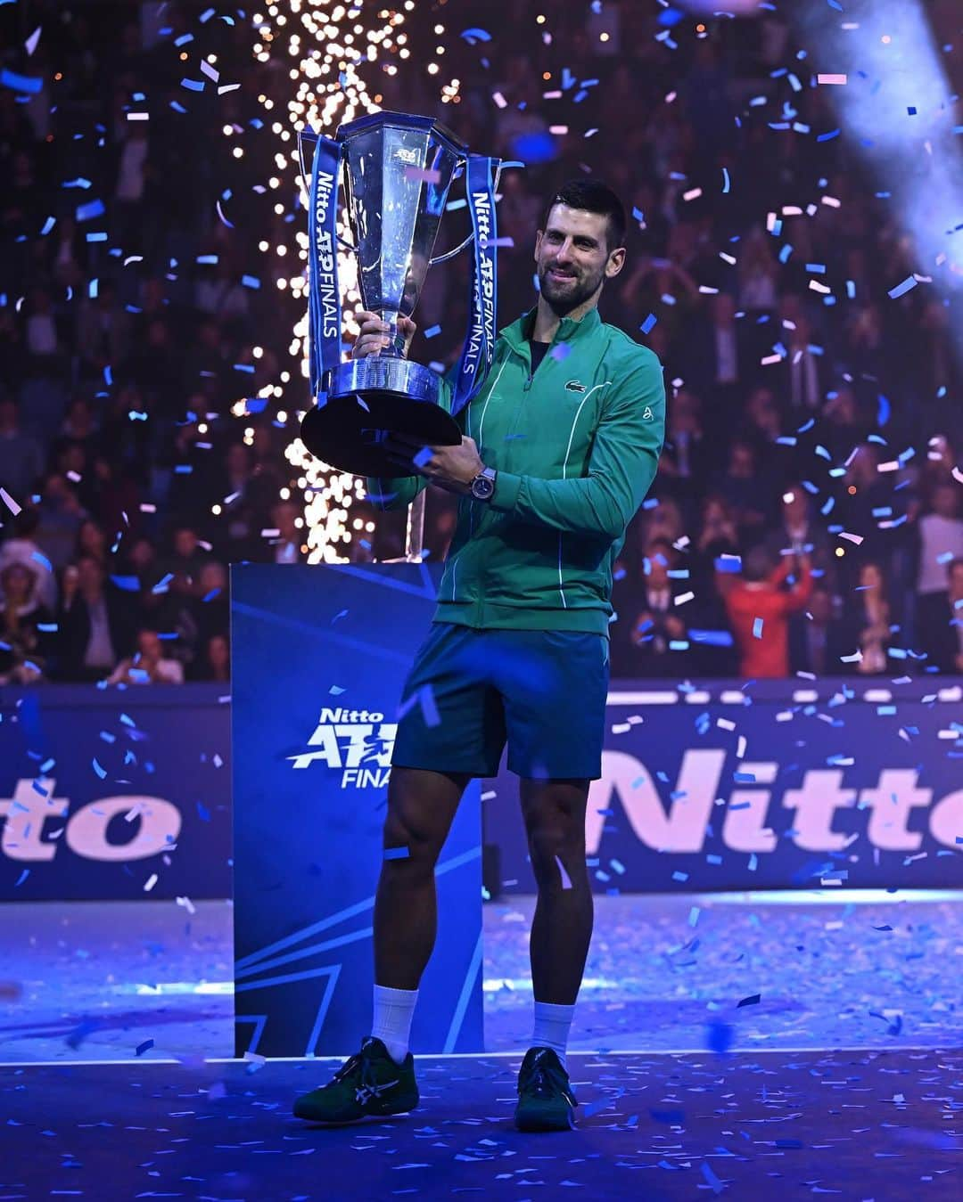 ATP World Tourさんのインスタグラム写真 - (ATP World TourInstagram)「HISTORY 🏆7️⃣  Congratulations @djokernole   #NittoATPFinals」11月20日 6時48分 - atptour