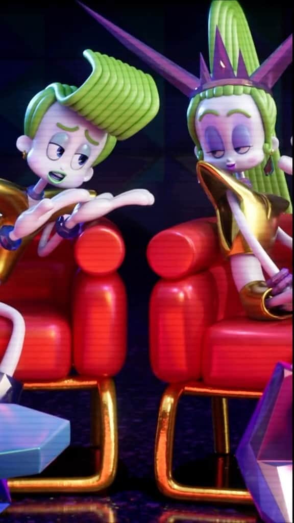 アンドリュー・ラネルズのインスタグラム：「Feeling ✨ INSPIRED ✨ Experience #TrollsBandTogether in theaters NOW! Get tickets: Link in bio.」