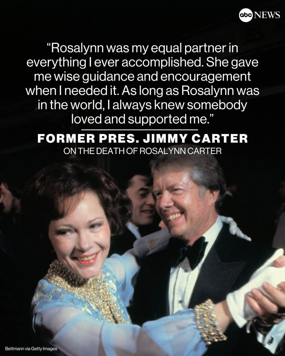 ABC Newsさんのインスタグラム写真 (ABC NewsInstagram)「Former first lady Rosalynn