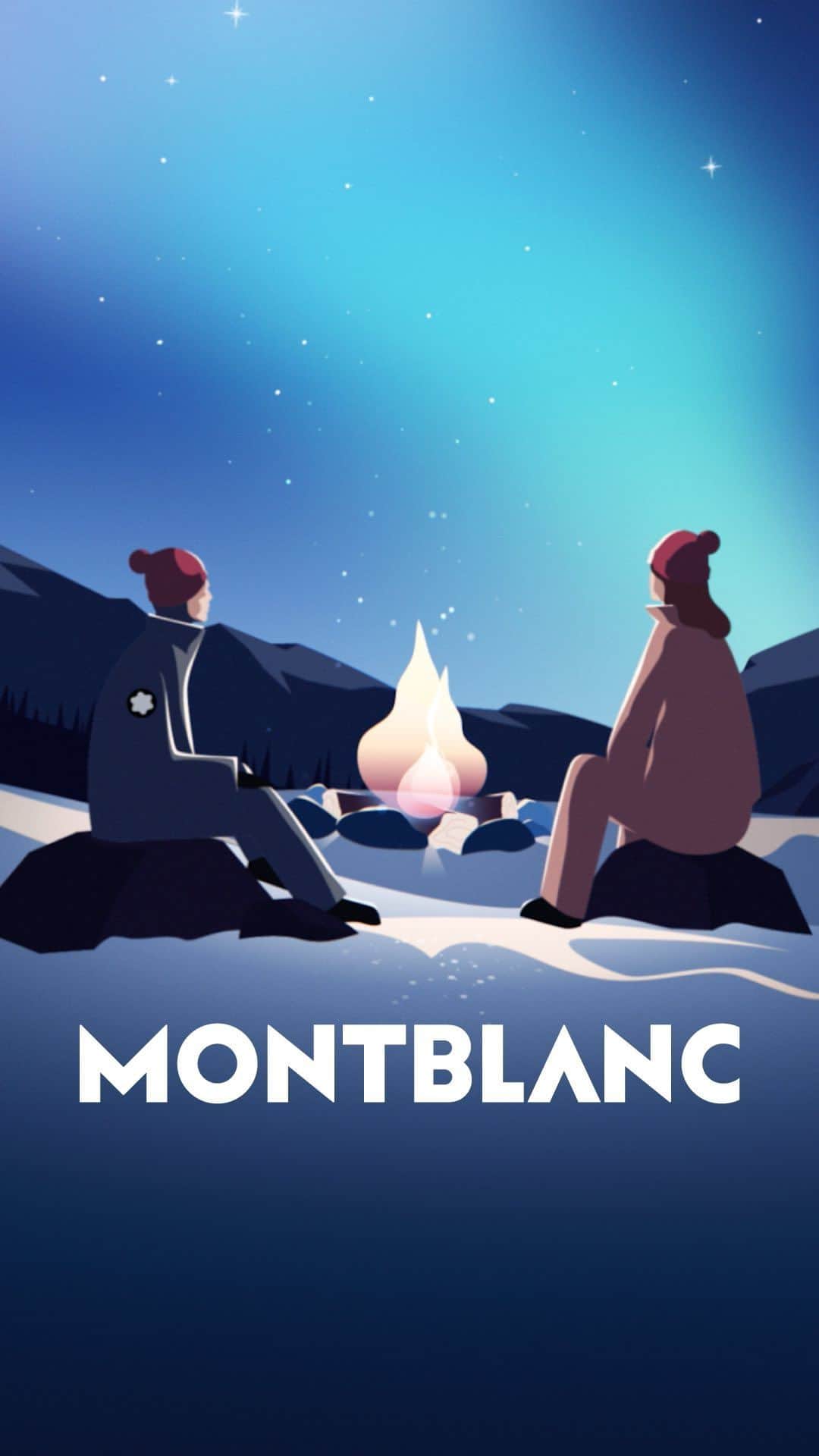 モンブランのインスタグラム：「The warmth of the crackling fire brings us closer together. In this season of giving, creating a special moment with your loved ones is the greatest gift of all.  #HeartWritten #InspireWriting #GiftMontblanc​」