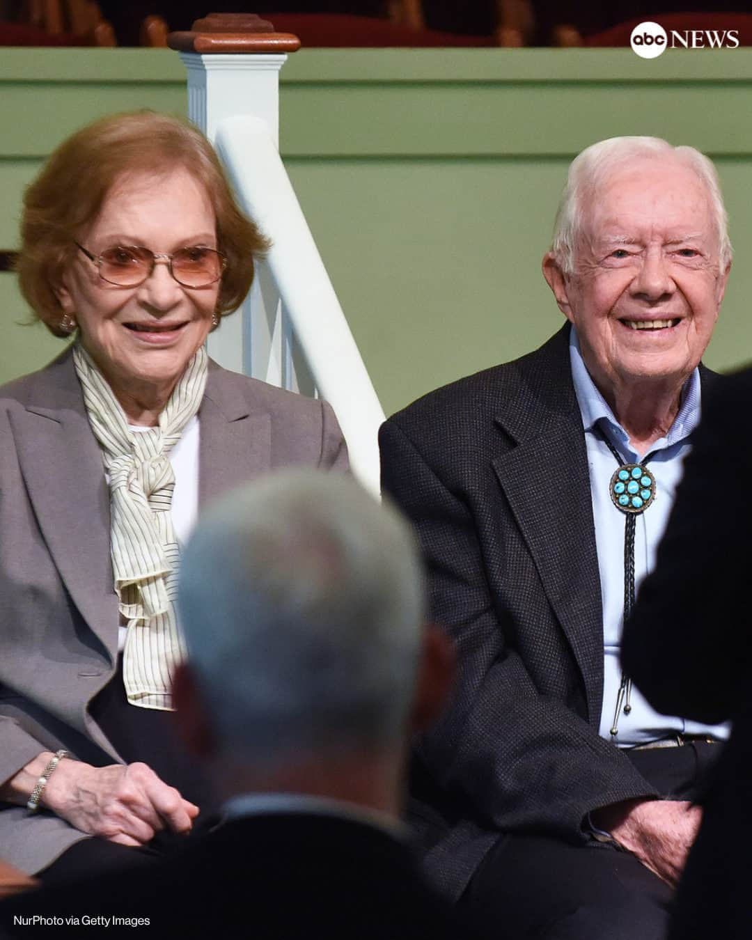 ABC Newsさんのインスタグラム写真 - (ABC NewsInstagram)「Former first lady Rosalynn Carter, 96, the wife of former Pres. Jimmy Carter, died peacefully at home Sunday, the Carter Center said.  Mrs. Carter served as the country's first lady during her husband's only term as U.S. president, from 1977 to 1981.  More on her life and legacy at the link in bio.」11月20日 6時21分 - abcnews