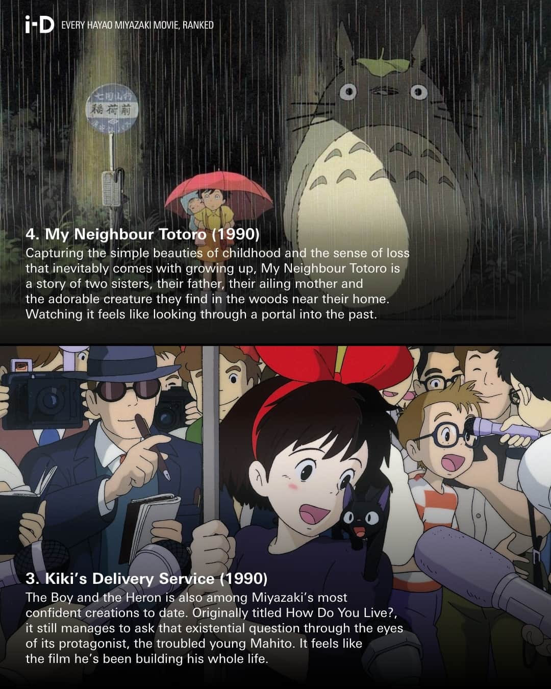 i-Dさんのインスタグラム写真 - (i-DInstagram)「Cinema is better with Hayao Miyazaki ...
