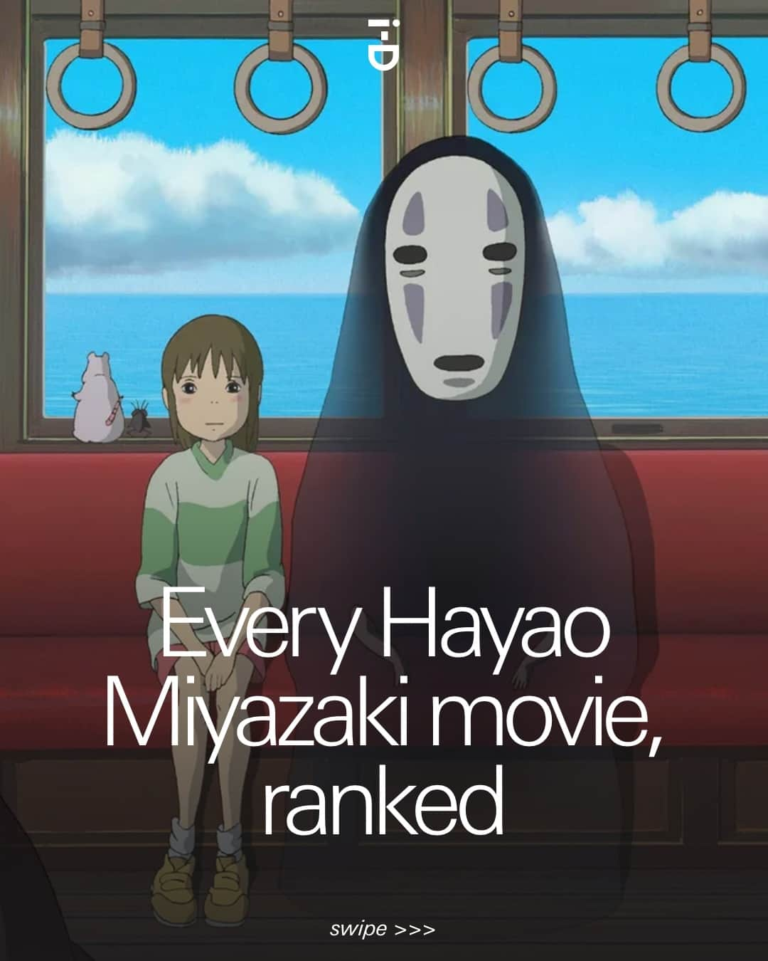 i-Dのインスタグラム：「Cinema is better with Hayao Miyazaki in it. 🍿⁠ ⁠ In every one of his films, we are taken into vast and distinct worlds that are both exquisitely animated and emotionally stirring.⁠ ⁠ The Studio Ghibli animation maestro’s latest (once supposed to be his final) film, The Boy and the Heron, is a worthy addition to his already illustrious canon.⁠ ⁠ To mark its release in UK and US cinemas later this year, here is our ranking of every feature film Hayao Miyazaki has made to date, from worst to best. ➡️ 🎞️⁠ .⁠ .⁠ .⁠ Text Chase Hutchinson⁠ #StudioGhibli #HayaoMiyazaki」