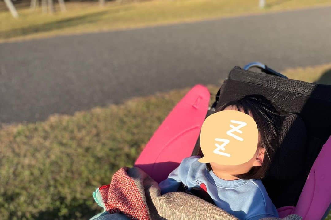 柳原可奈子さんのインスタグラム写真 - (柳原可奈子Instagram)「今日は家族でお散歩して 公園で日向ぼっこして過ごしたよ✌️✨ お姉ちゃんはバギーを押されてウトウト😴💕 ポカポカお天気の中、気持ち良さそうに寝ていました☺️  次女ちゃんい〜〜っぱい抱っこして❤️ 夜ご飯は今シーズン初お鍋を食べたよ😋 (お鍋さん今年の冬も頼りにしてまっせ〜👍)  穏やかな良い一日でした😊」11月19日 22時52分 - yanagihara_kanako_