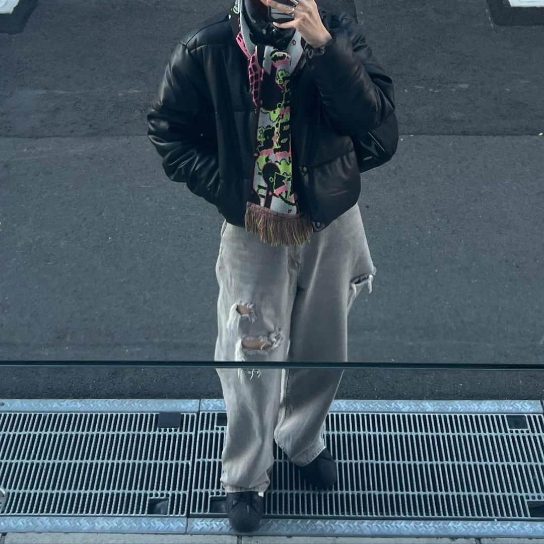 上野 紗也加のインスタグラム：「new🧣」