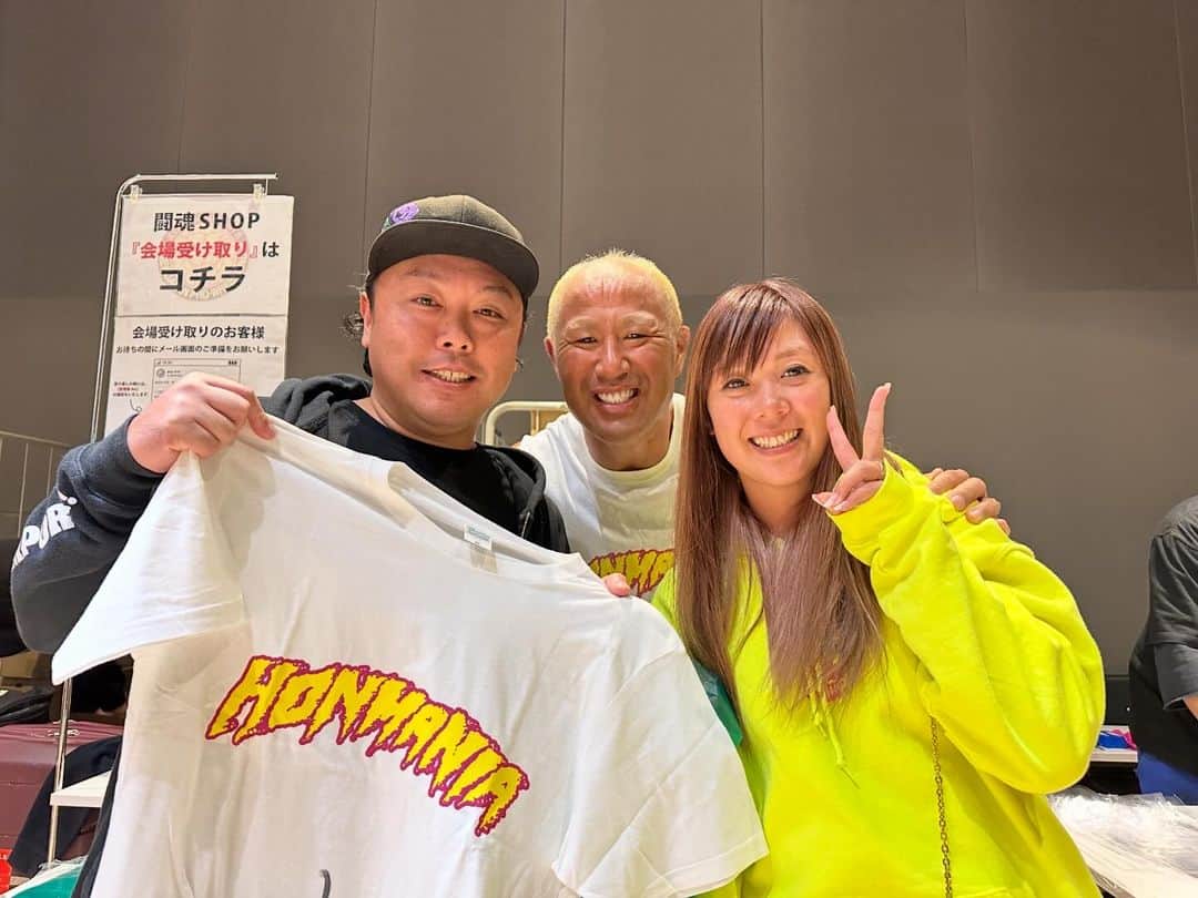 だーしま動画チャンネルのインスタグラム：「こけしこと本間選手🤟✨ 久しぶりの新日本プロレス観戦楽しかったー😊  #新日本プロレス  #njpw」