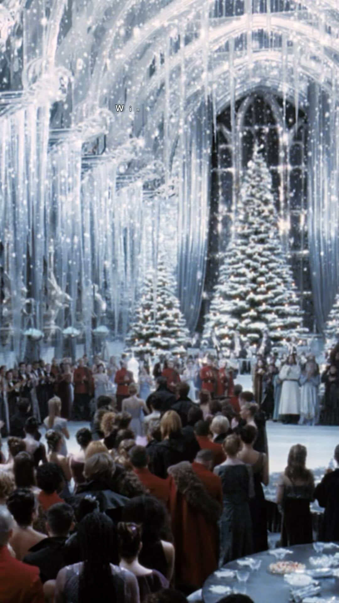 ハリー・ポッターのインスタグラム：「nowhere does cold and cosy vibes quite like hogwarts ⛄」