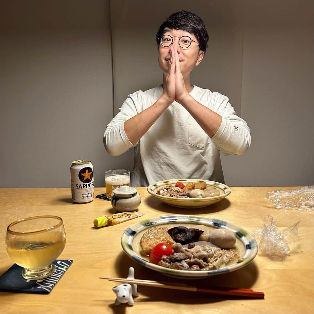 のインスタグラム：「＊ 高速２時間走破して23:00すぎ徳島にぶじ帰ってきました！ というわけで、今夜はみわおでんDAY3〜♡😉🍢  お礼とレポはまた後ほど…なのですが @hanshin_1ffoodevent でのおのぼり出店2日間、 出会ってくださった全ての方に感謝です♡ 沢山お越しくださってありがとうございました☺️🤓♡」