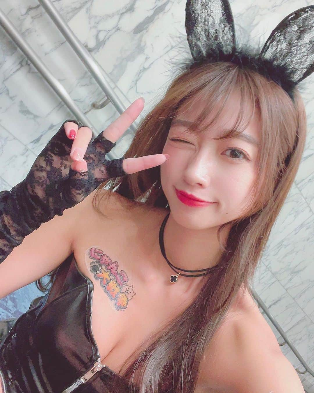 大貫彩香のインスタグラム：「FIGHTCLUBありがとうございました✨🐈‍⬛」