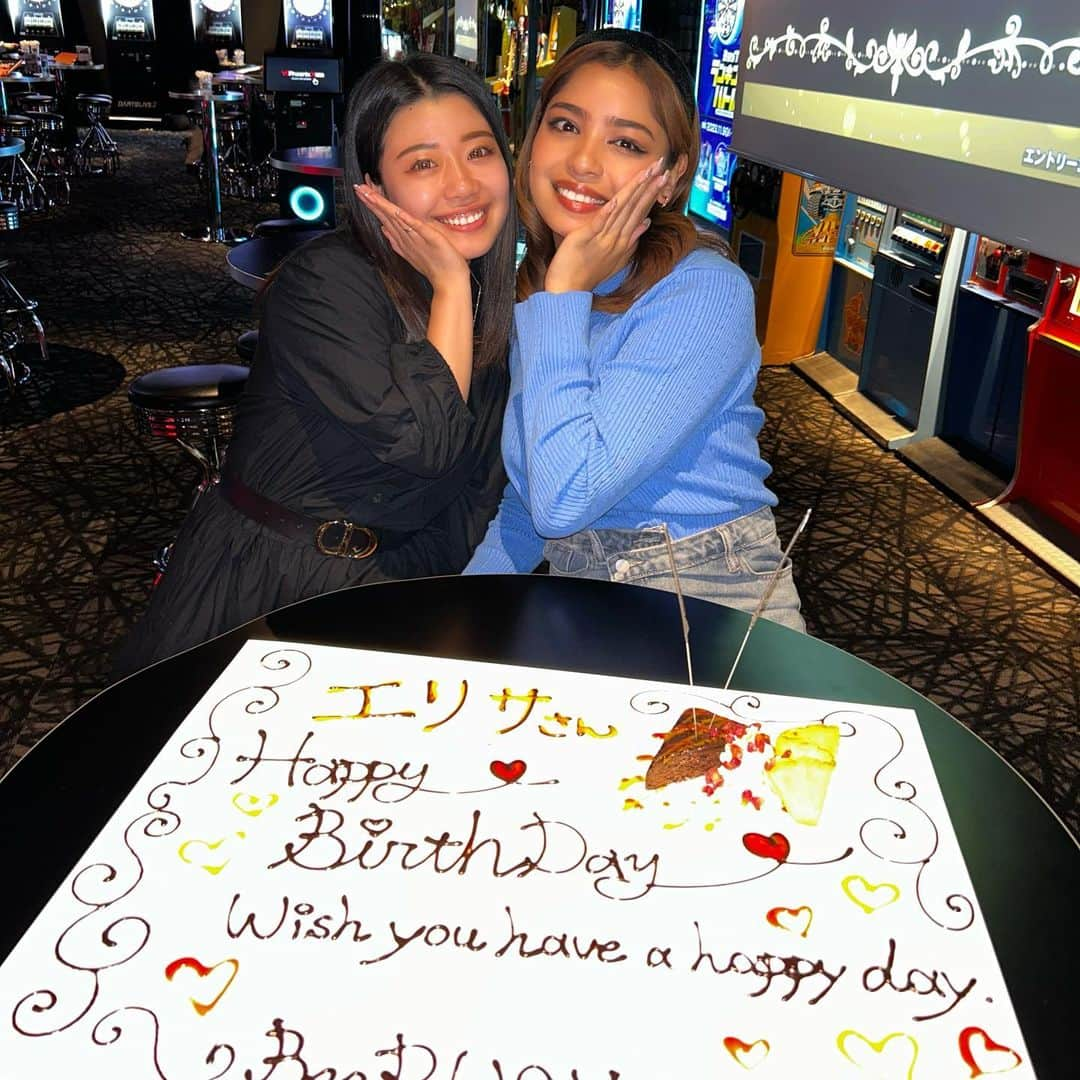 亀田姫月さんのインスタグラム写真 - (亀田姫月Instagram)「happy birthday Elisa♡ えりさちゃんに出会わせてくれたパパにほんまに感謝🙏 これからも仲良くしていこう♡ I loveyou❤︎」11月20日 0時23分 - himechan333