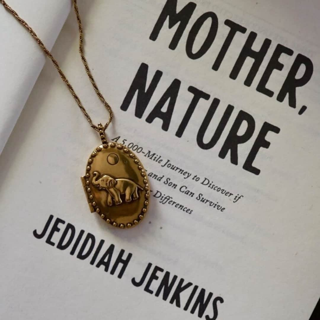 ウィンターケイトさんのインスタグラム写真 - (ウィンターケイトInstagram)「HOH x Jedidiah Jenkins limited edition Elephant Locket.✨🐘 Tap to shop.」11月20日 0時44分 - houseofharlow1960