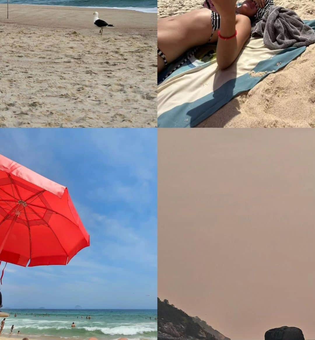 Maisa Silvaさんのインスタグラム写真 - (Maisa SilvaInstagram)「valeu o risco!!! 🇧🇷🐶🌡🫶🏼⛱️」11月20日 1時32分 - maisa