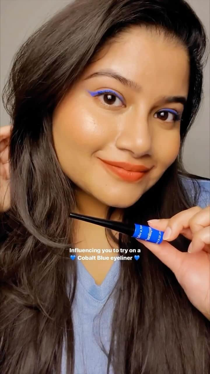 wet'n wild beautyのインスタグラム：「@whataphrodyutisees found THE product to electrify your eyes: ‘Cobalt Blue’ MegaLiner. Srsly, you don’t need anything else 💙 ⚡️⁠ ⁠ Get our products @walmart @amazon @target @ultabeauty @walgreens @riteaid @cvspharmacy @fivebelow and shop our #Amazon store at #LinkInBio #wetnwildbeauty #crueltyfree」