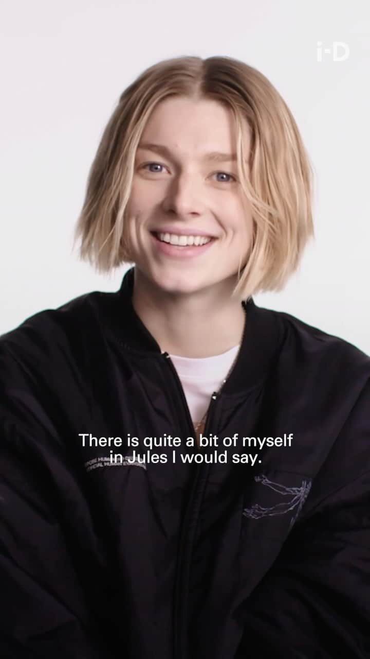 i-Dのインスタグラム：「With the latest @hunterschafer-starring Hunger Games film releasing this weekend, revisit the i-D cover star’s interview on Euphoria, Björk, Tilda Swindon and more on our YouTube channel 📺」