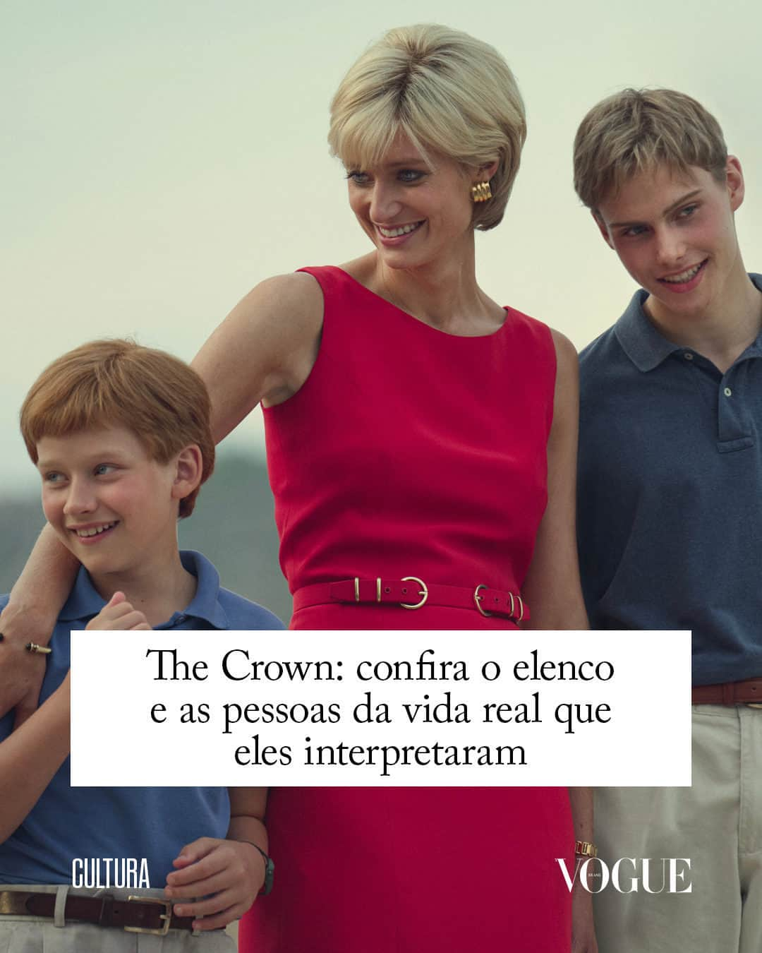 Vogue Brasilさんのインスタグラム写真 - (Vogue BrasilInstagram)「A primeira parte da sexta e última temporada de #TheCrown já está entre nós. Em sua reta final, a série sobre os bastidores da monarquia britânica se despede do público contando uma das histórias mais tristes e marcantes do reinado contemporâneo: a trágica morte da princesa Diana. Antes de seu desfecho, a produção da Netflix será lembrada por ser sempre fiel à caracterização dos personagens e pela veracidade dos fatos apresentados na tela. No carrossel, confira alguns dos atores da série e quem são as pessoas da vida real que eles interpretaram na atual temporada, e no link da bio, saiba mais sobre outros personagens das temporadas anteriores.」11月20日 5時00分 - voguebrasil