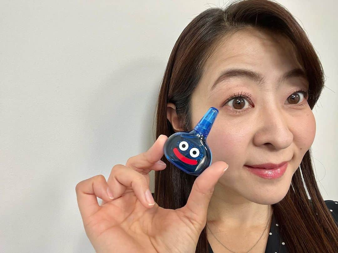 多胡安那のインスタグラム：「かいしんのいちげき！を受けました。 想像を超える爽快な差し心地でした。  #気象予報士 #スライム #ロートziスライムボトル」