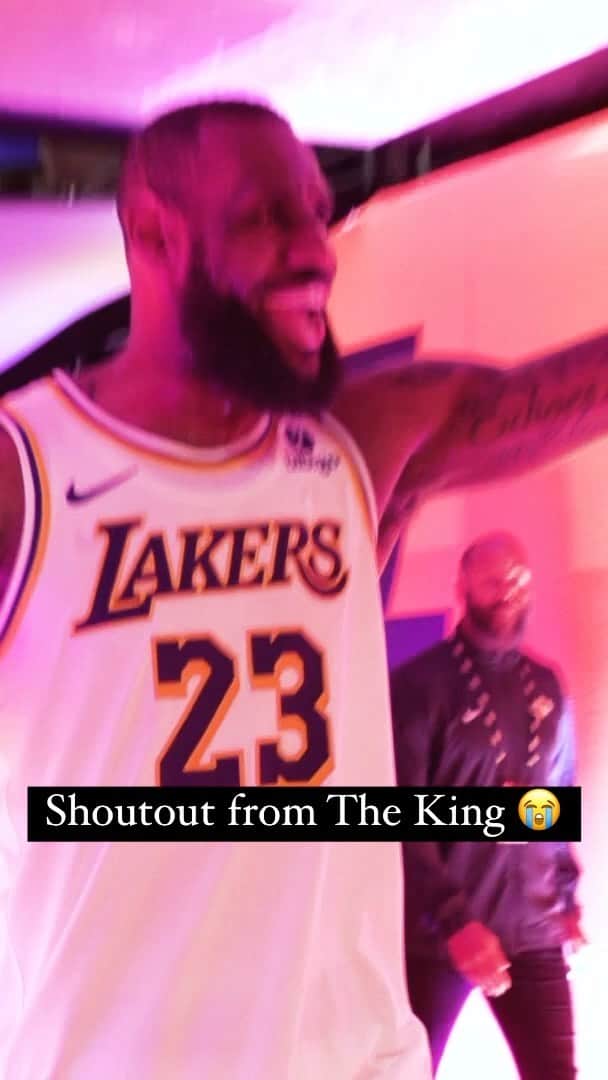 のインスタグラム：「“Appreciate it, Laker Girls” 🫶」